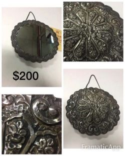 Mirror..sterling silver