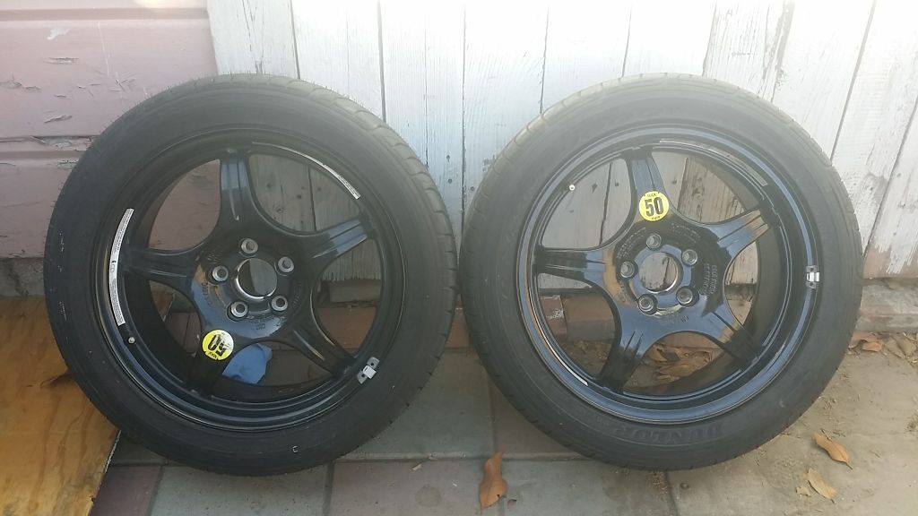 2 wheel with brand new tires
