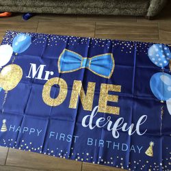 1st Year Boy Decoration “MrOne-derful”