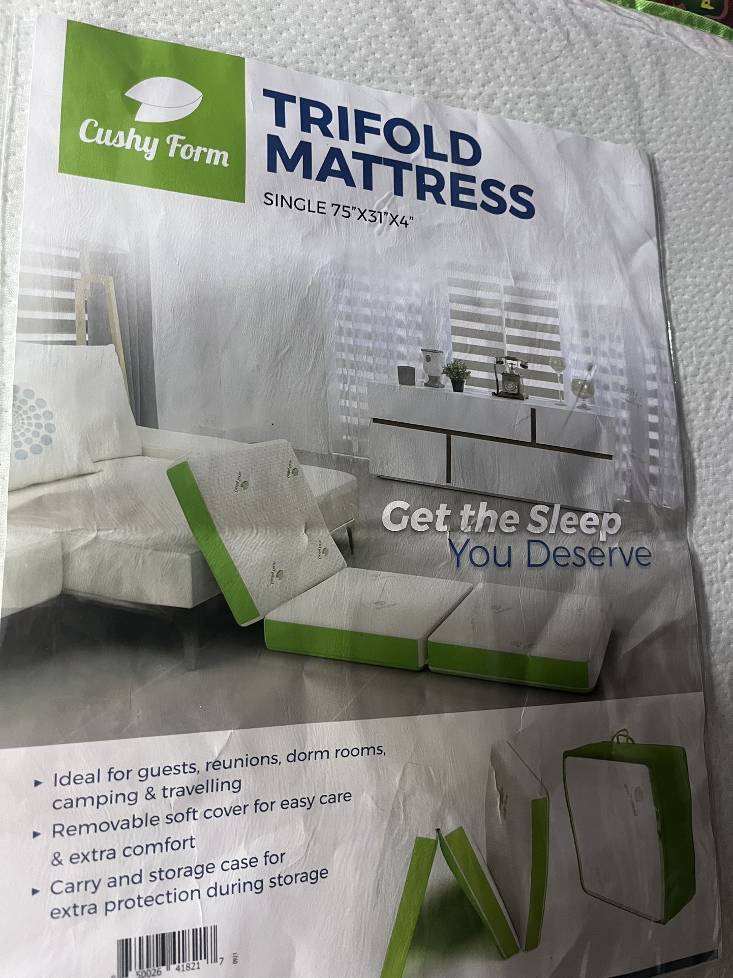 Mattress For Guest - Folding Extra Thick And Comfortable 