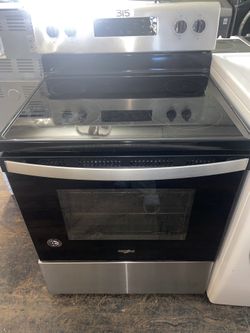 Stainless Steel Whirlpool Stove