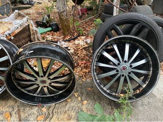 24 inch Rims Sale/Trade/ or Better Offer