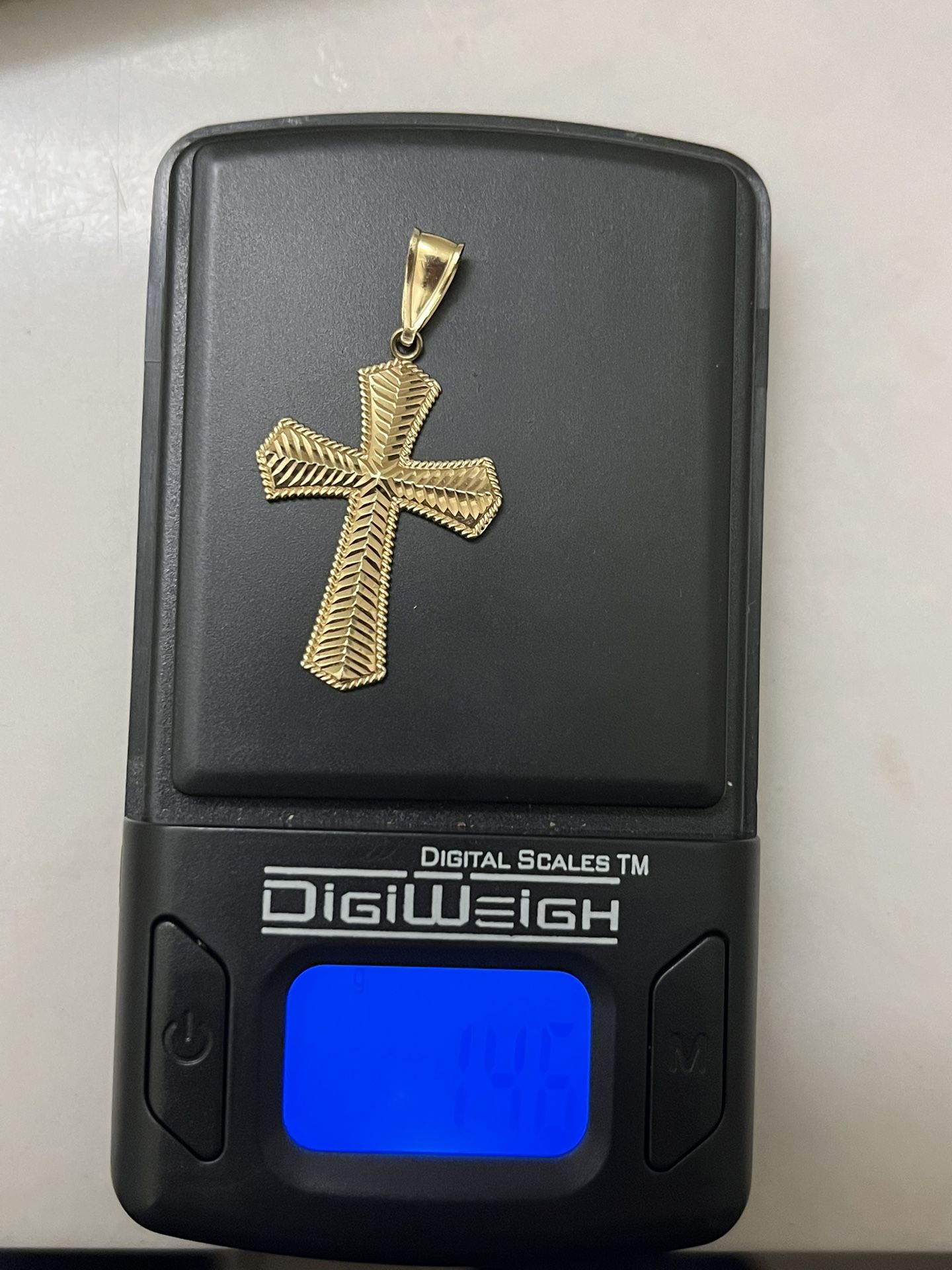 14k Gold Cross