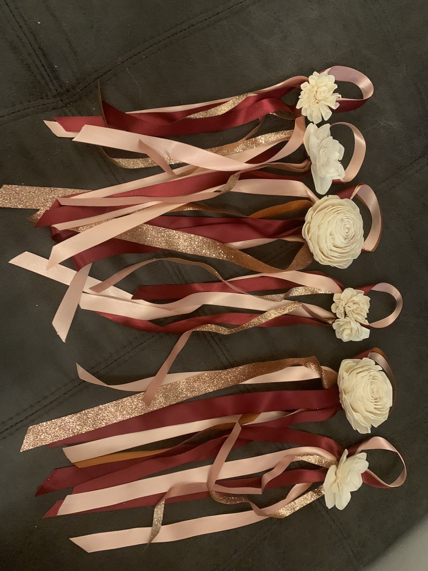 Wedding Decor: Wood Flowers