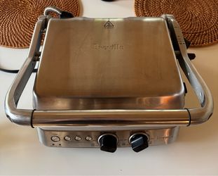 Breville Panini Press / Indoor Grill – Stainless Steel