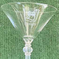 Lombardy Vintage Martini Glass Collectable Memorabilia Set (4)