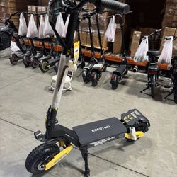 Folding electric scooter