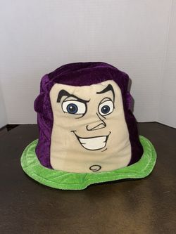 Disney Toy Story Buzz Lightyear And Emperor Zurg Reversible Plush Hat 