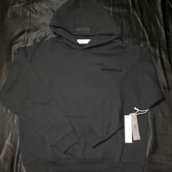 Fear Of God Essentials Hoodie, Black, Size Small