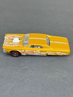 Layin' Lowrider Hot Wheels 2021 Reverse Rake #113 Matte Goldenrod 5SP 1:64