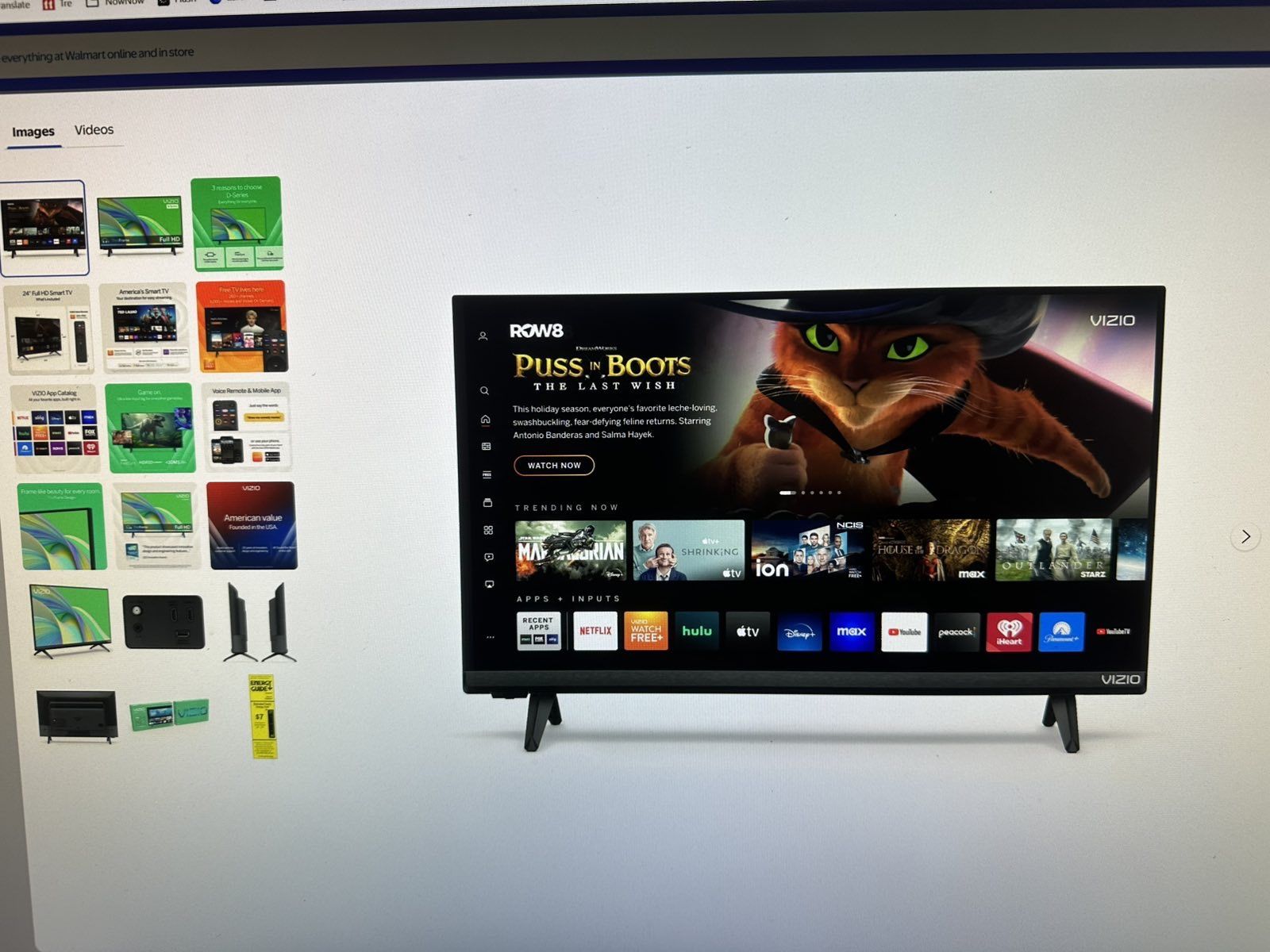 Vizio D-Series 24” Class Smart TV
