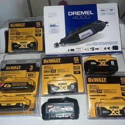 Batterys Dewualt All Brand New 