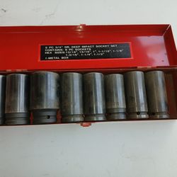 Deep Impact Socket Set 3/4"
