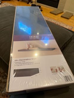 New sealed 36 inch decorative floating shelf