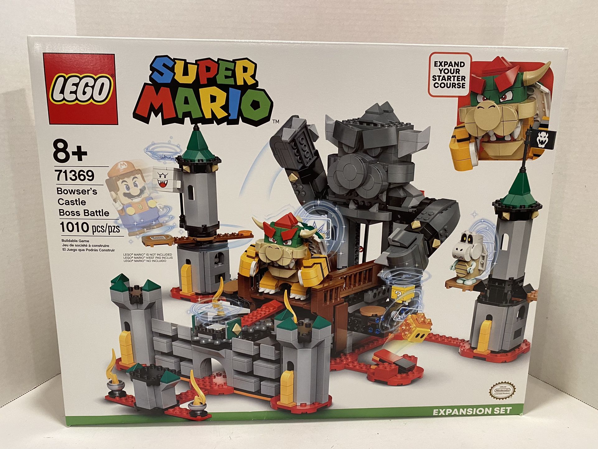 LEGO Super Mario: Bowser's Castle Boss Battle Expansion Set (71369)