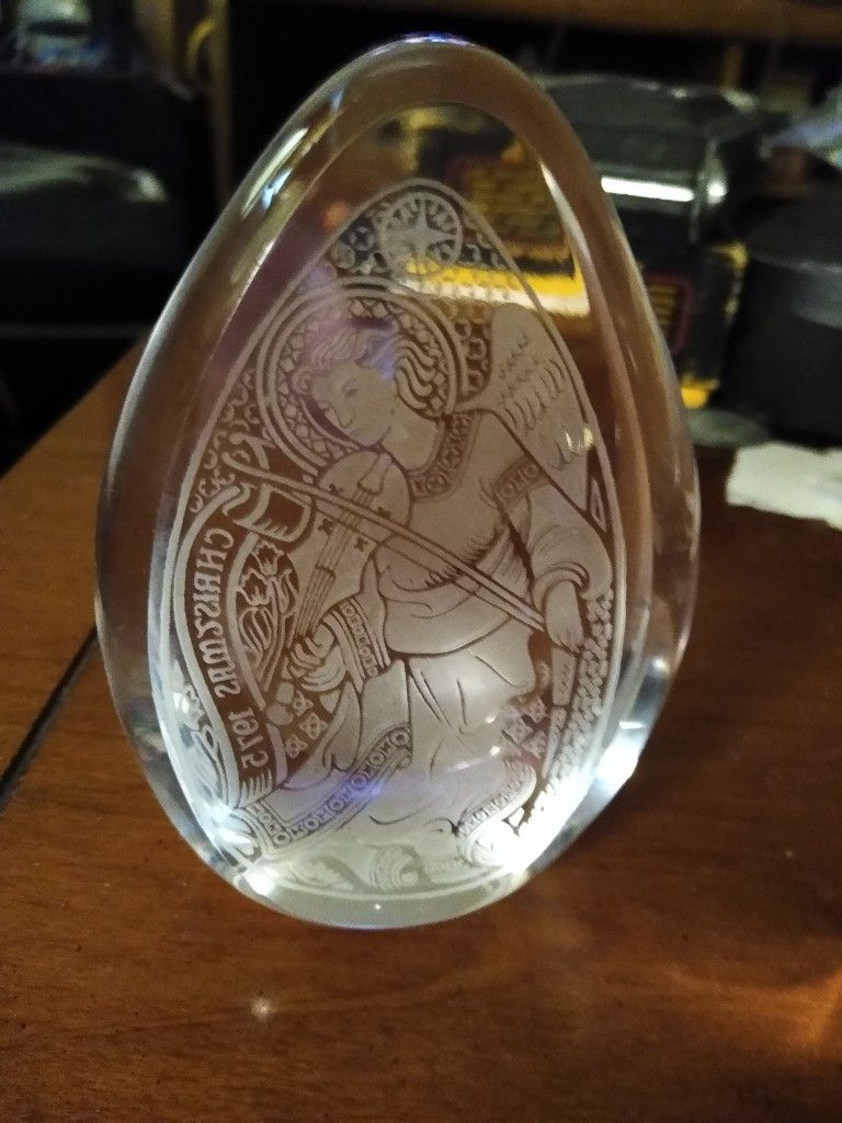 Wedgewood From England 1975 Christmas Crystal