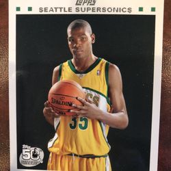2007 Topps Rookie White Set With Durant