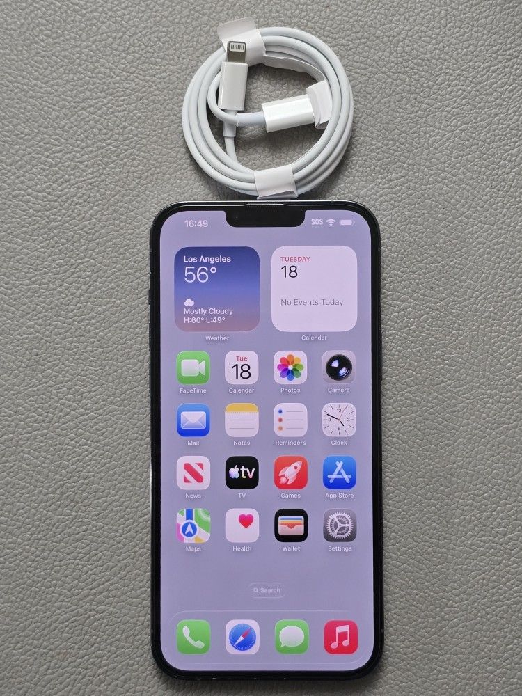 IPHONE 13 PROMAX 256GB UNLOCK ANY CARRIER IN GREAT Condition