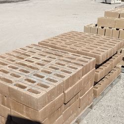 Slump block 6x6x16 mission color