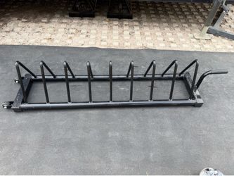 Horizontal Plate Storage Rack