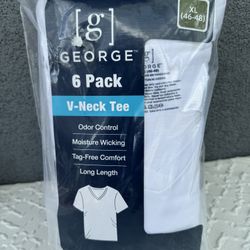 New George White Undershirts