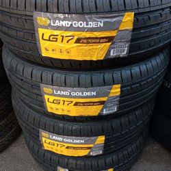 4 New Tires 215/70/15 Land Golden Tires