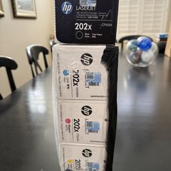 NEW HP 202x Laser Jet Ink Cartridges