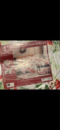 3-Piece Full/Queen Comforter Set NEW