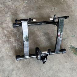 Stationary bike stand
