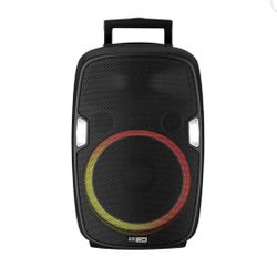 Altec Lansing SoundRover Wireless Bluetooth Party Speaker, 180W, LED Lighting Modes, Black- IMT7002-BLK