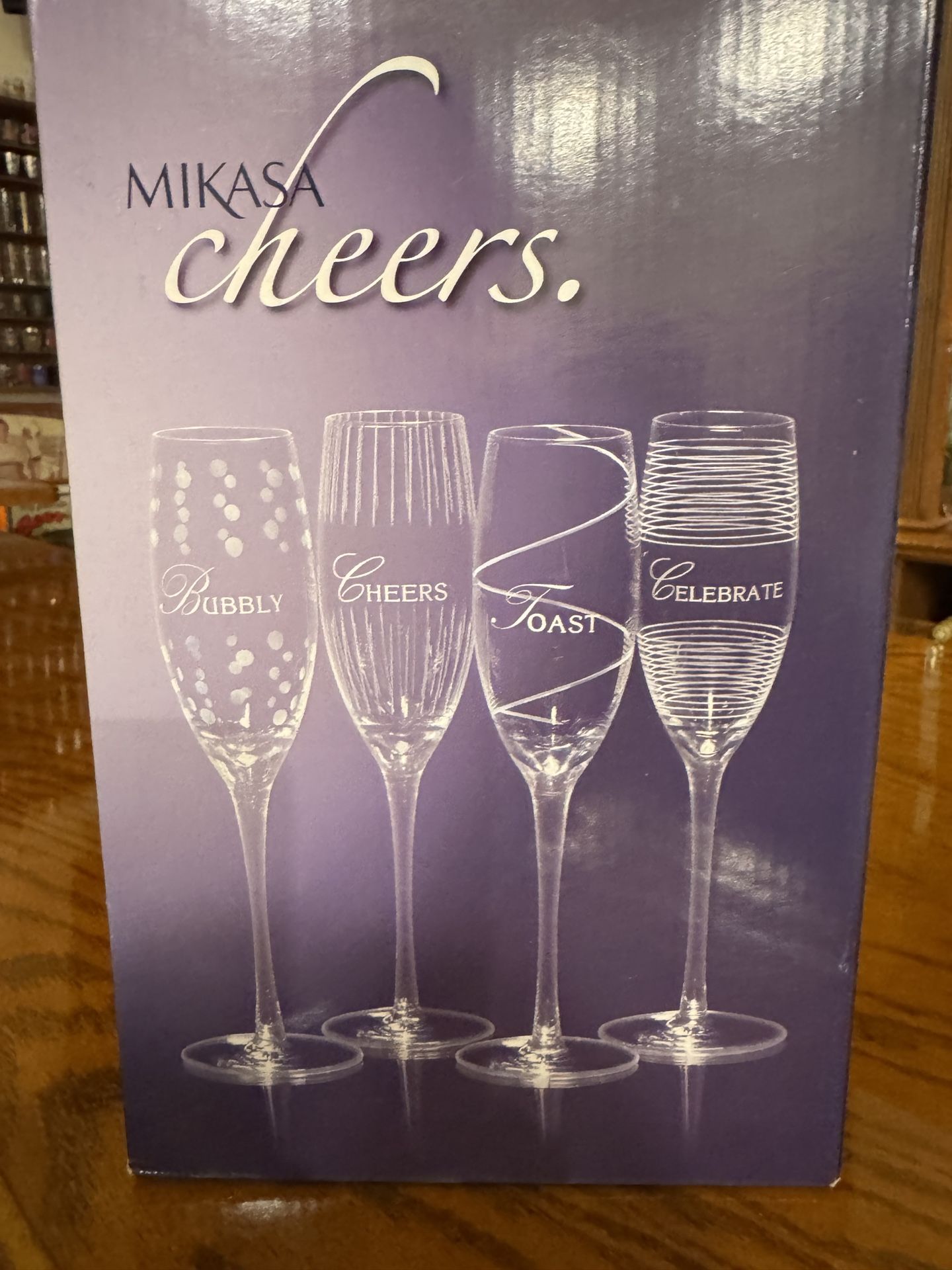 Mikasa Champagne Flutes -FREE