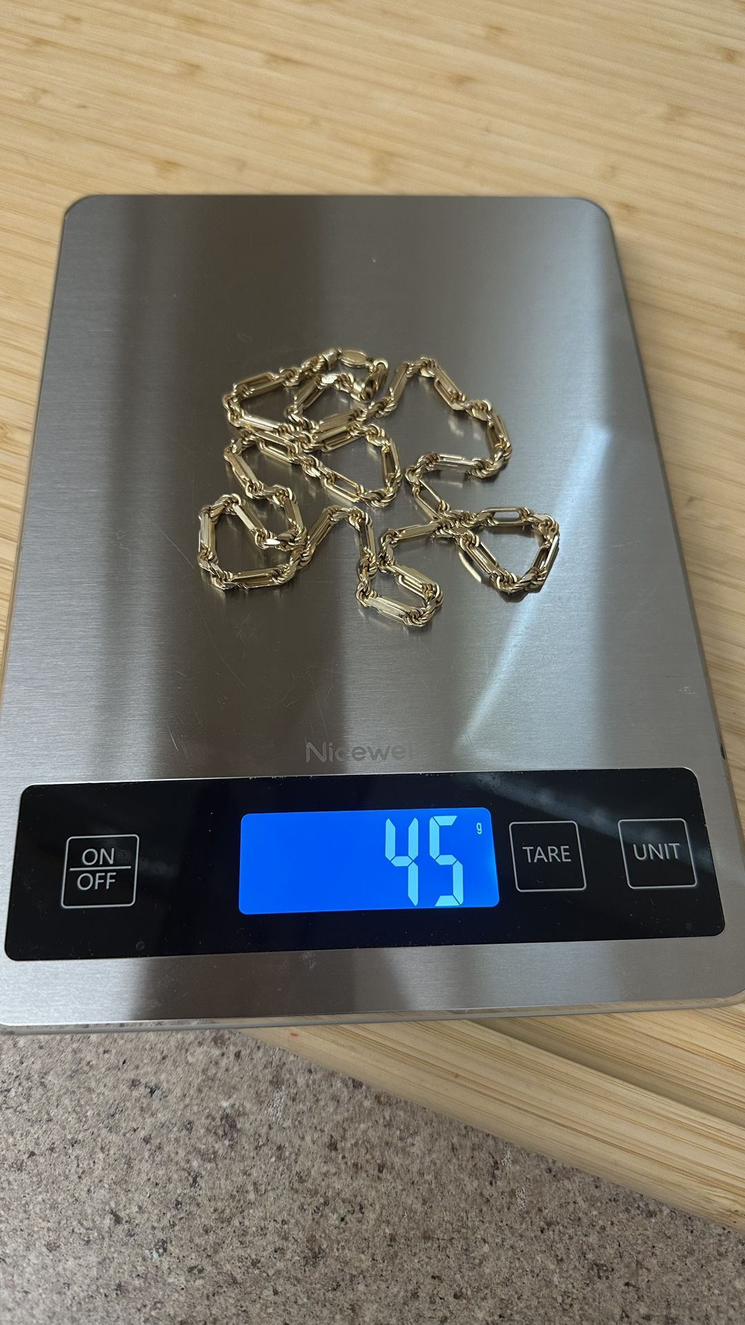 gold chain 14k solid