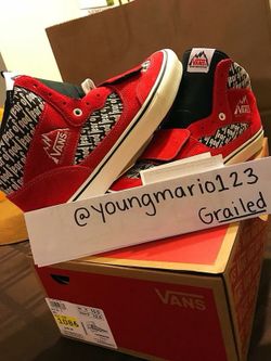 Fear of god vans 10.5