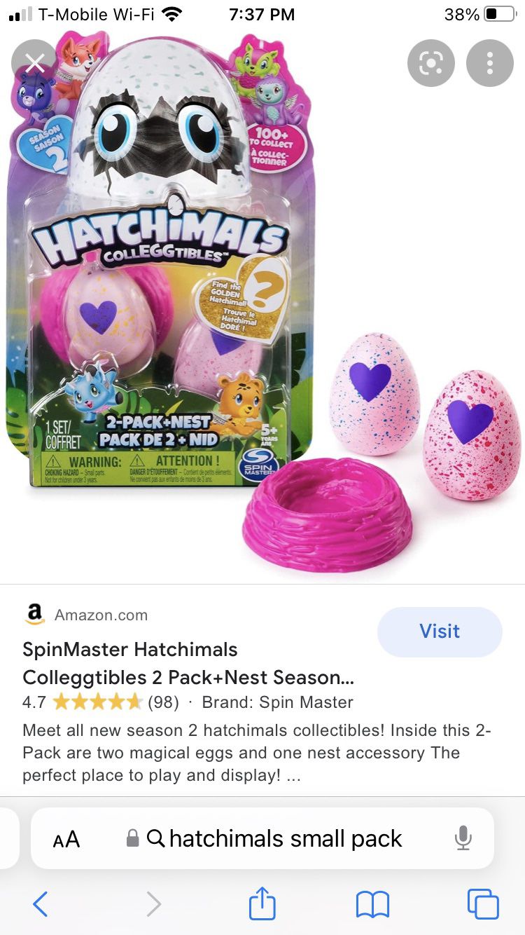 New, Hatchimals Toys Only $3 Per Pack 20 Packs Available 