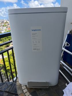 Brightroom 13.8 Gallon Stainless Steel Trash Can