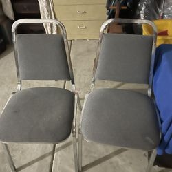 Set Of 2 Metal Chairs