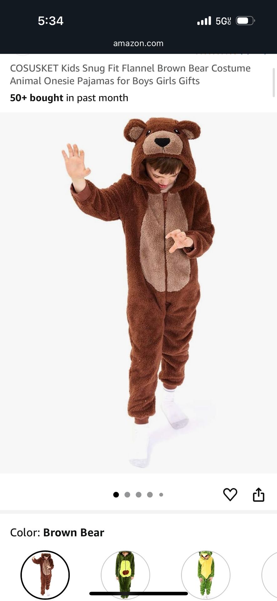 🐻Halloween - ready: Cozy Bear Onesie Costume | Pajama | Playwear – Unisex🐻