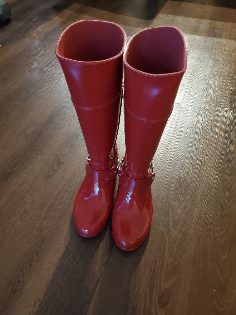 Michael Kors Tall Rain Boots