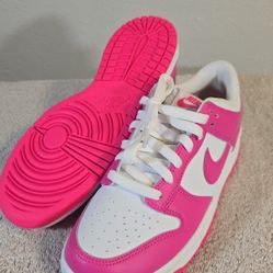 Pink Nike Dunks 7 Womens 5.5Y