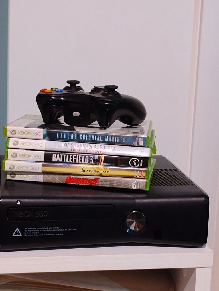 X Box 360 With Games