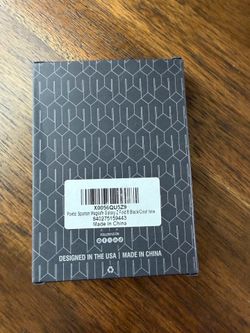 Z Fold 8 Poetic Case Brand New! Black/Clear Color