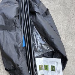 Baseball hitting net - frame only with carrying bag