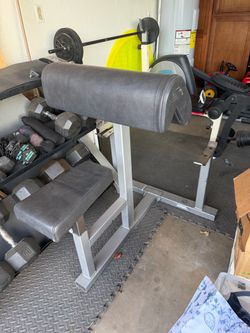 Arm curl bench