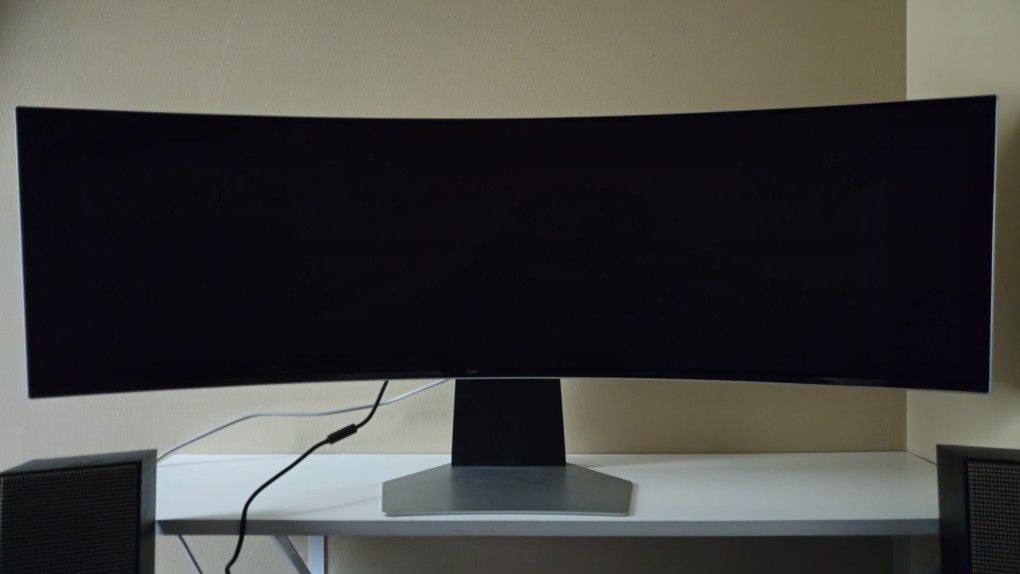 32:9 49" Samsung Odyssey G9 95SC gaming super ultrawide monitor 5120x1440p@240Hz QD-OLED