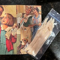 Vintage American Girl Stationary