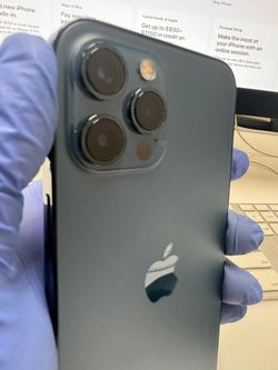  iPhone 12 Pro Max 128GB  pacific Blue battery 100%