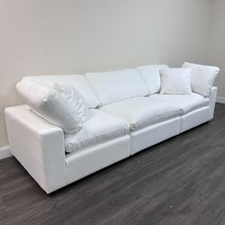 White Cloud Couch Sectional Sofa (NEW)