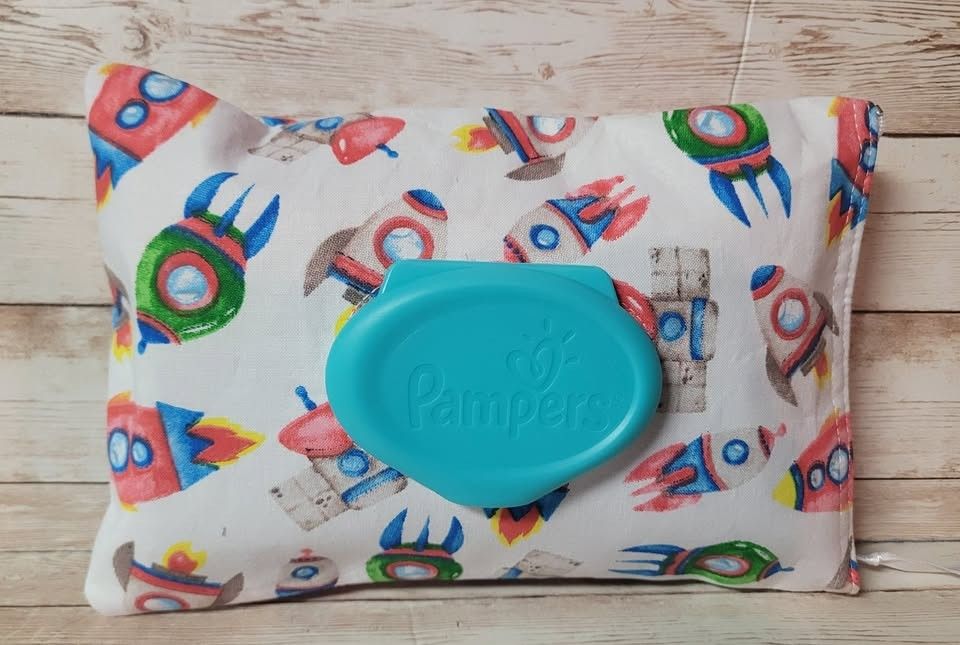 Space Pampers Wipes Cover