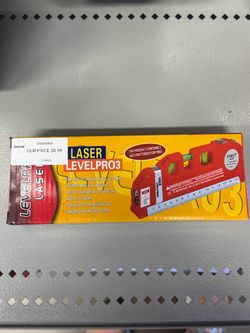 Fixit Laser LevelPro3 with Measuring Tape