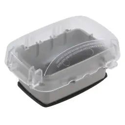 INTERMATIC - EXTRA-DUTY PLASTIC IN-USE WEATHERPROOF COVER 1-GANG CLEAR